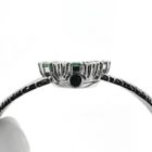 Image 8 of Juvania Geneva 'Cocktail Watch'; 18k white gold women's watch with diamonds and sapphires