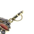 Image 12 of Vintage gold entourage pendant with garnet
