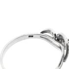 Image 6 of White gold ring with diamonds; 0.07 ct.