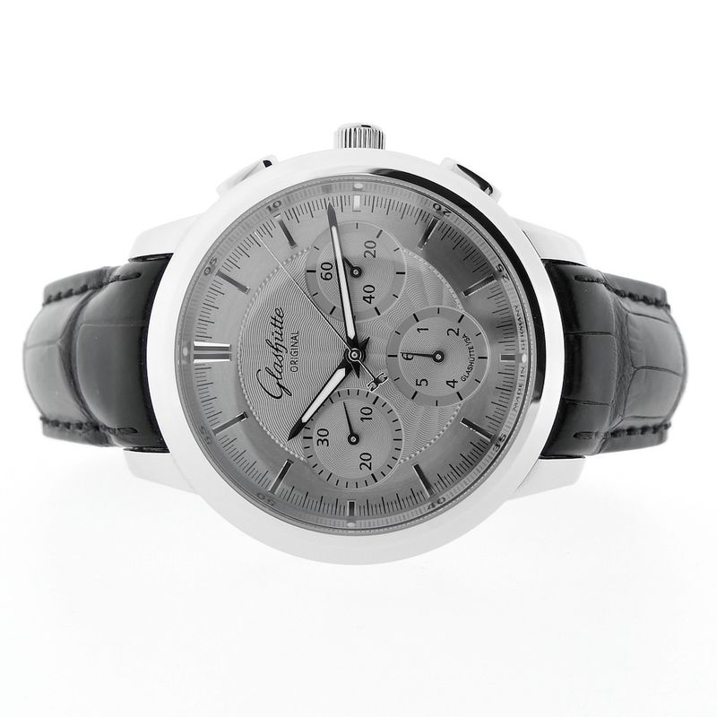 Image 10 of Glashütte Senator Sport Evolution; Chronograph men's watch