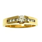 Image 6 of Gold solitaire ring with 0.23 ct. diamond | 18 carat