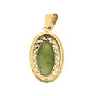 Image 5 of Gold pendant with Jade