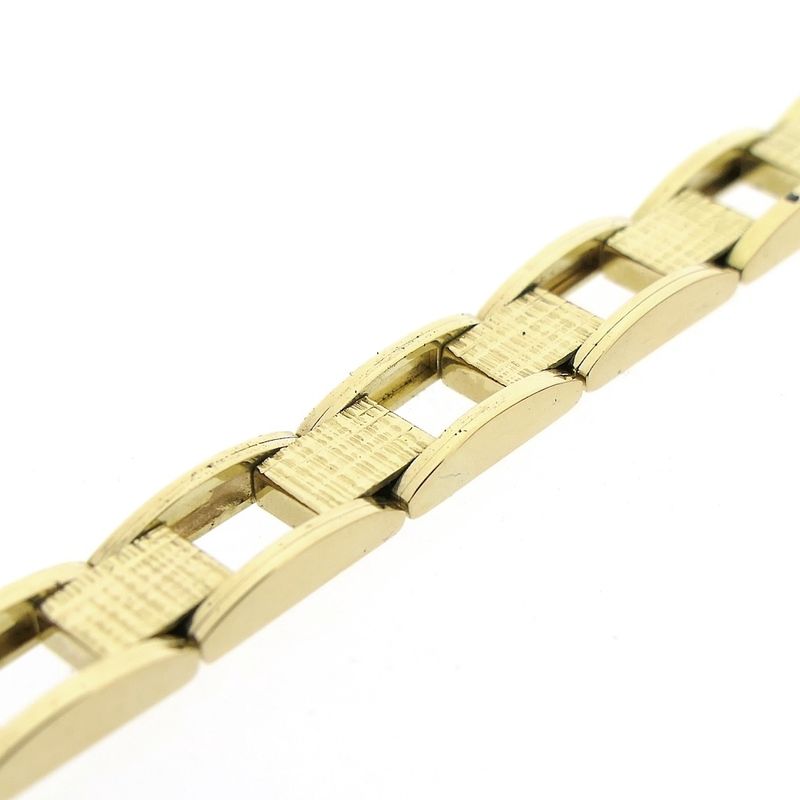 Image 4 of Golden fantasy link bracelet.