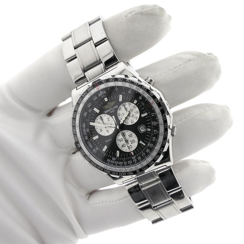 Image 13 of Breitling Jupiter Pilot A59028; Chronograph men's watch