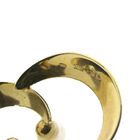 Image 8 of Vintage gold brooch with cultured pearls