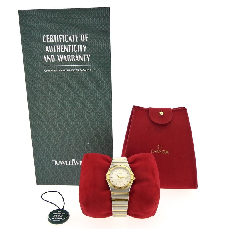 Image 4 of Omega Constellation 1282.10.00 'Full Bar'; 18k gold/steel women's watch