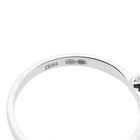 Image 7 of White gold solitaire ring with 0.06 ct diamond.