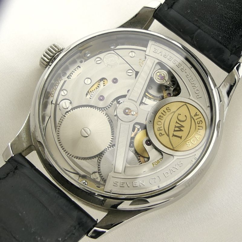 Image 15 of IWC Portuguese '7 Days' IW500107; Automatic men's watch