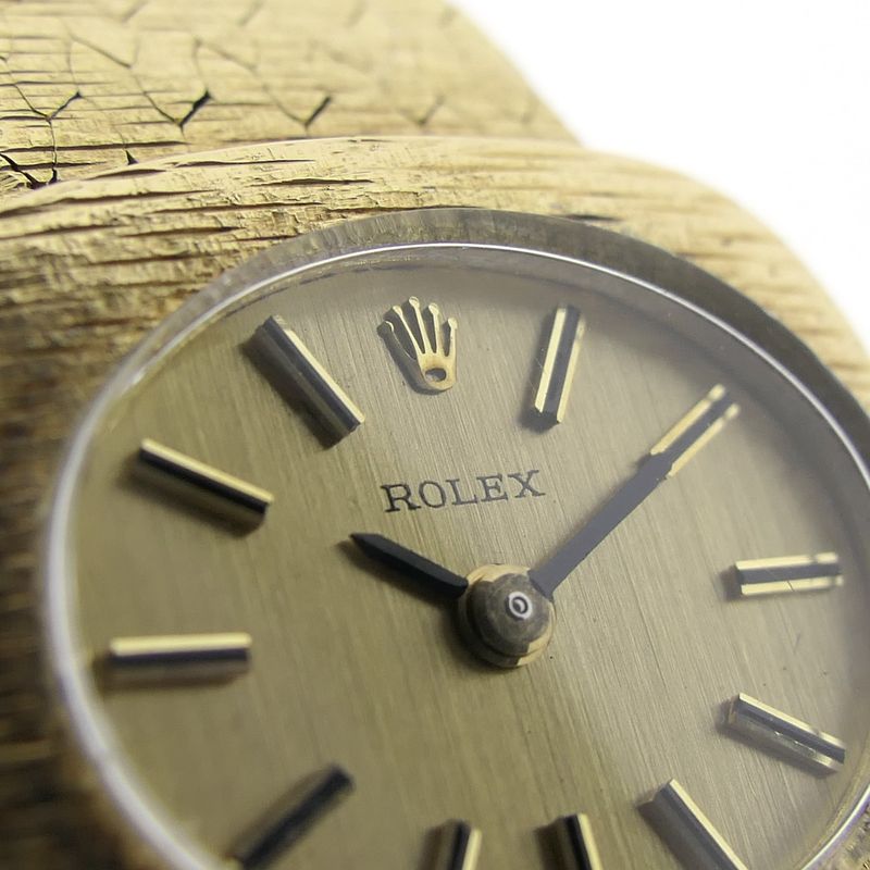 Image 5 of Rolex Vintage Ladies; 18k gold ladies' watch