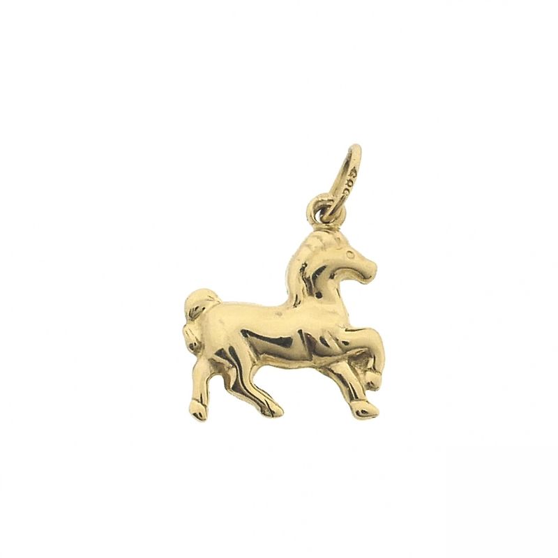 Image 3 of Gold pendant of a horse