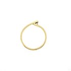 Image 4 of Golden fantasy ring with diamond 0.035 ct.