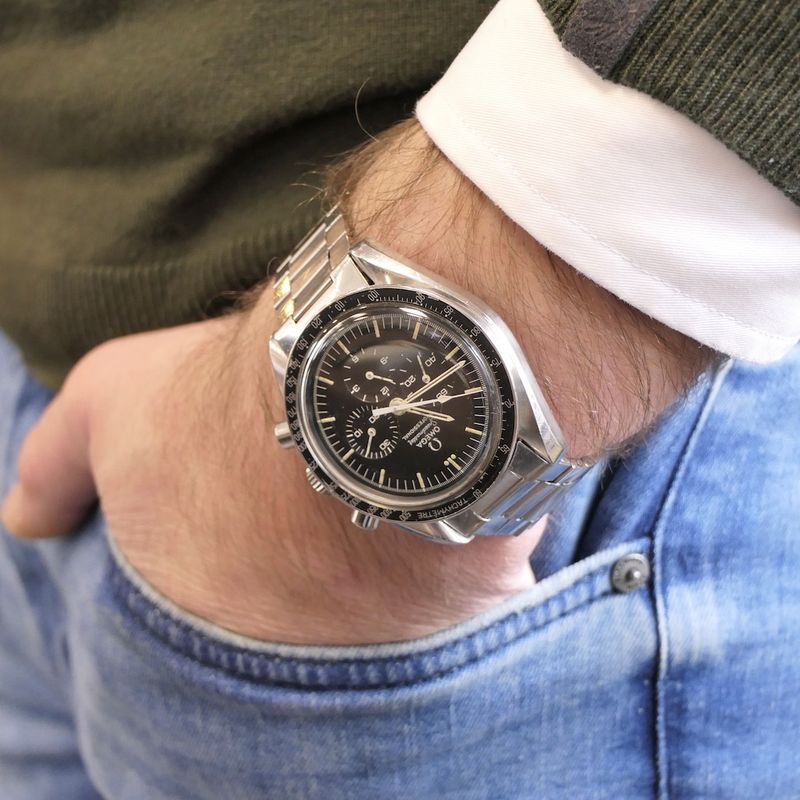 Image 19 of Omega Speedmaster Moonwatch 145022-69 ST 'DON'; Vintage chronograph watch from 1970