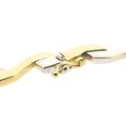 Image 4 of Bicolor Gold Fantasy Link Necklace