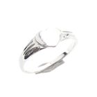 Image 1 of Silver children's ring with heart