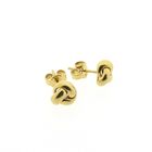 Image 6 of Gold button stud earrings