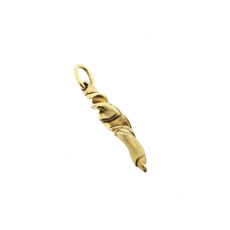Image 9 of Solid Gold Abstract Pendant