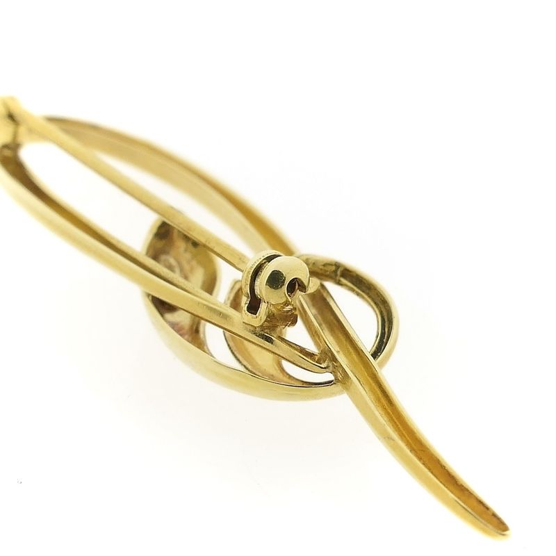 Image 7 of Vintage gold brooch