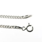 Image 4 of Silver basic gourmet link chain | 60 cm