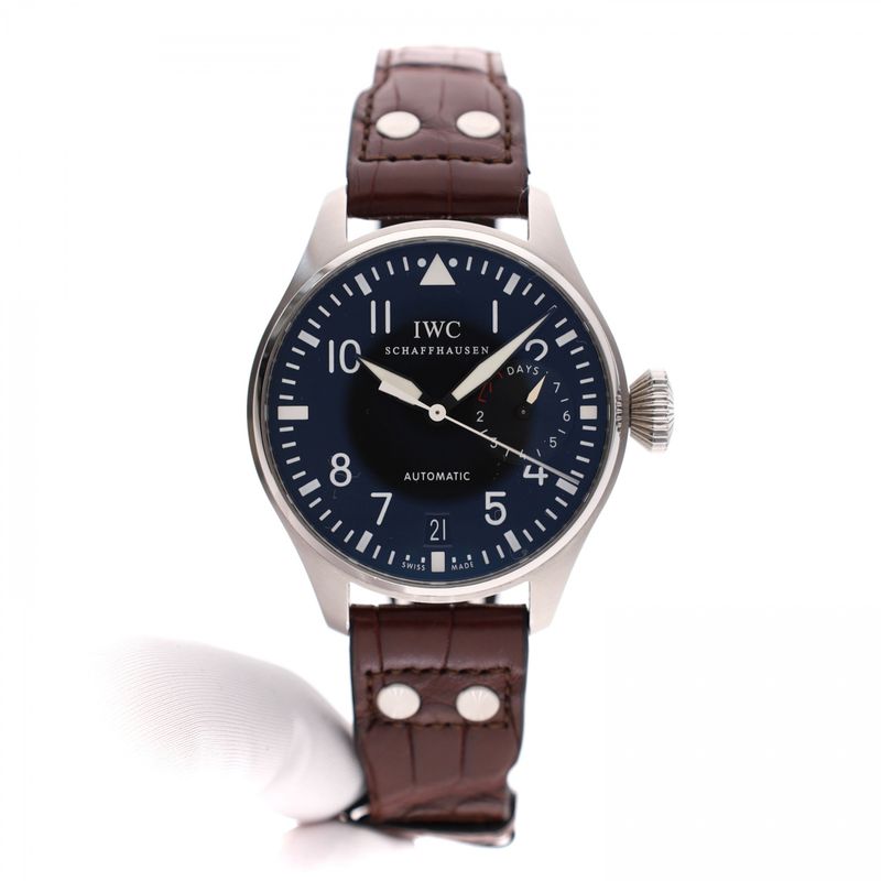 Afbeelding 7 van IWC Big Pilot 'Grosse Fliegeruhr' 7-Days IW500401; Automatisch Heren Horloge