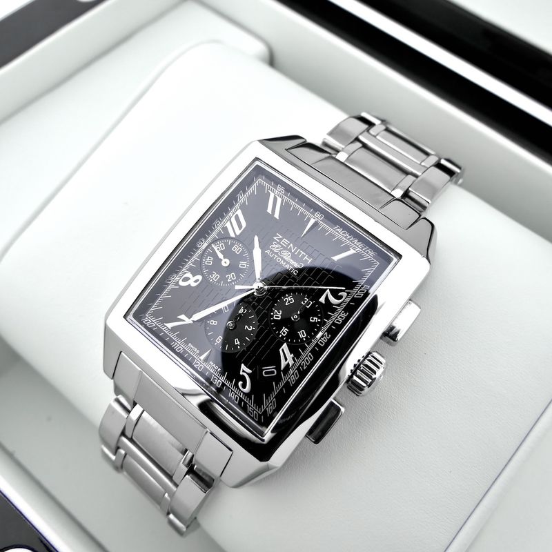 Image 18 of Zenith El Primero 'Port Royal' 03.0550.400; Chronograph men's watch