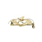 Image 3 of Vintage two-tone gold fantasy brooch