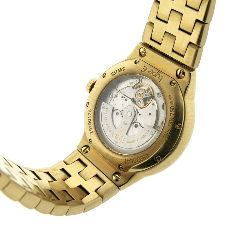 Image 10 of Ebel E-Type Automatic E8330C41; 18k gold men's watch