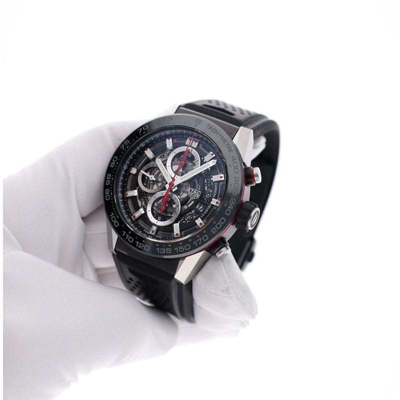 Image 5 of TAG Heuer Carrera Automatic 45mm CAR2A1Z.FT6044; Men's Chronograph Watch