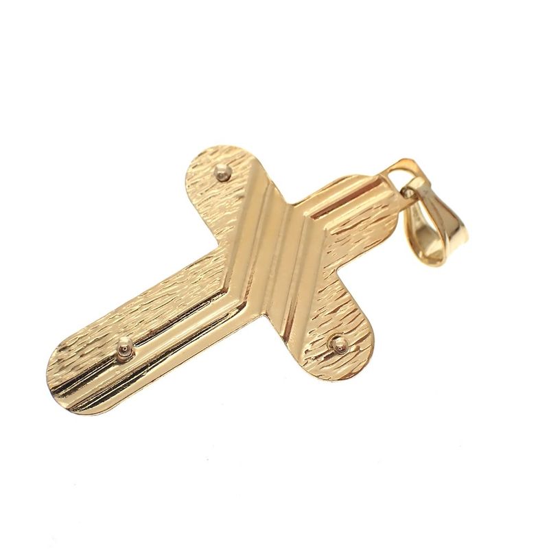 Image 5 of Gold pendant of cross with corpus