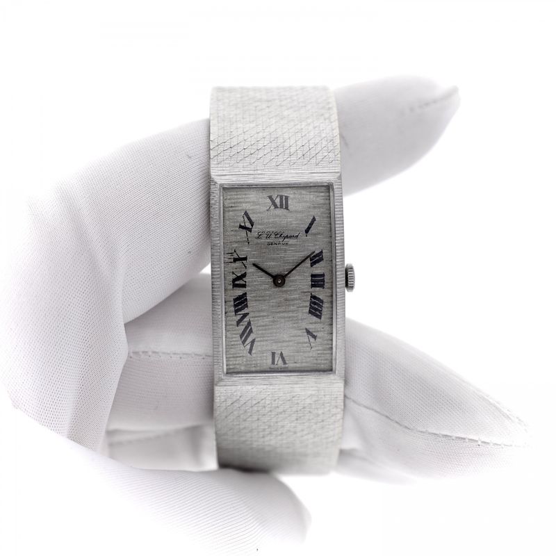 Image 6 of Chopard 18ct Tank Classic 7146; White Gold Watch
