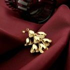 Image 7 of Golden abstract pendant