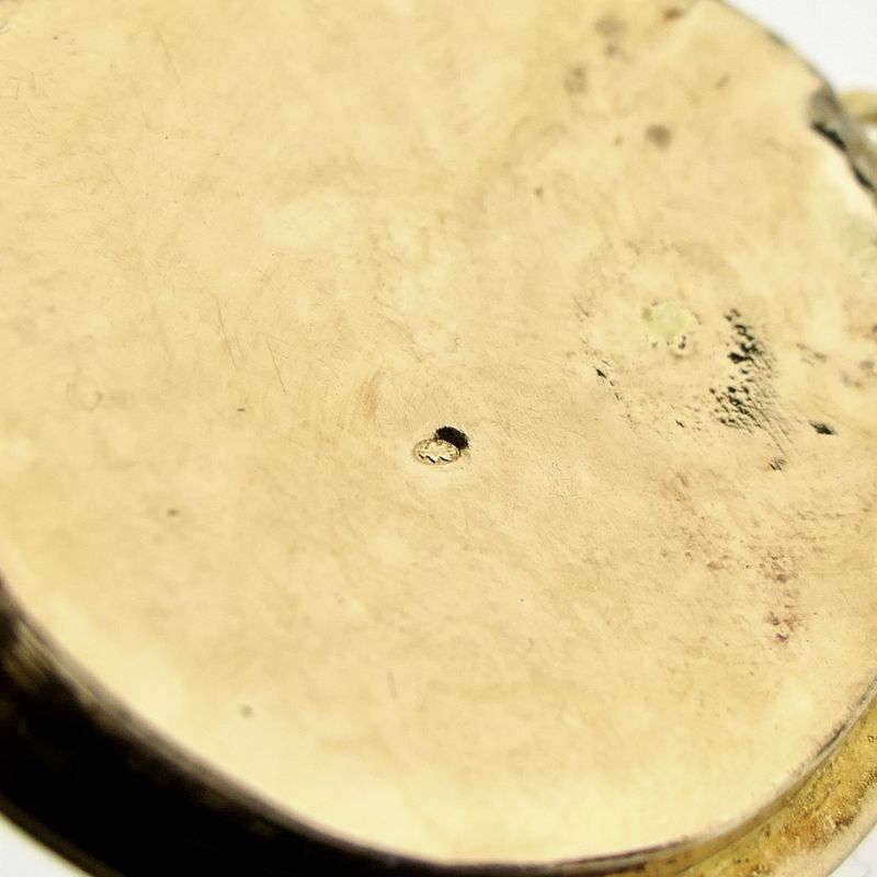 Image 10 of Antique gold pendant with garnet