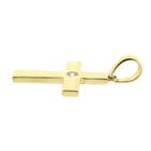 Image 6 of Gold cross with zirconia