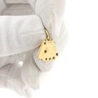 Image 9 of Gold playing card pendant with enamel