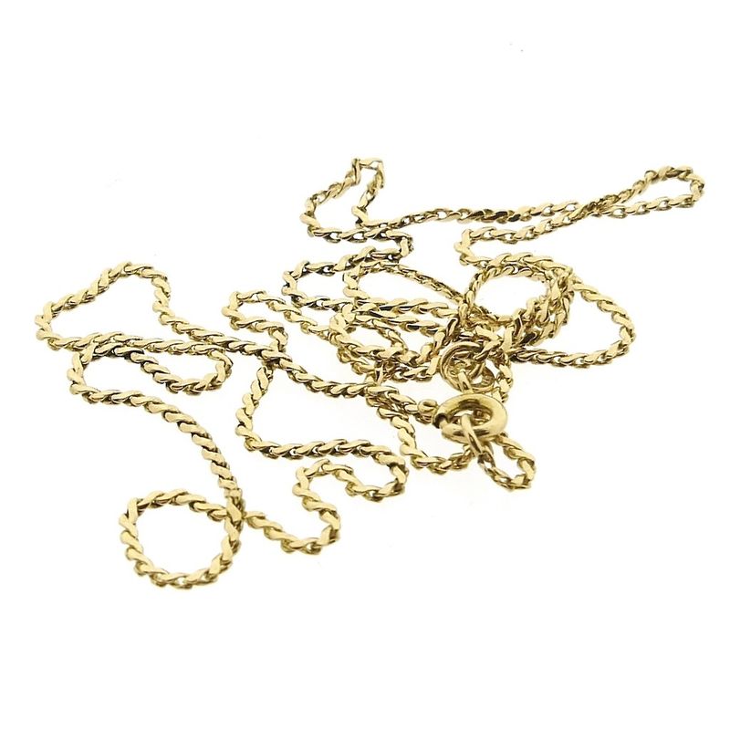 Image 7 of Gold S-link necklace | 54 cm