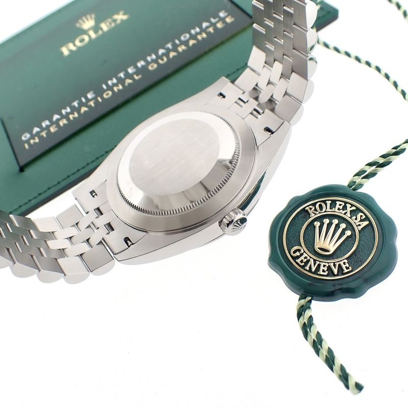 Image 19 of Rolex Datejust 126300; Men's watch with rhodium dial