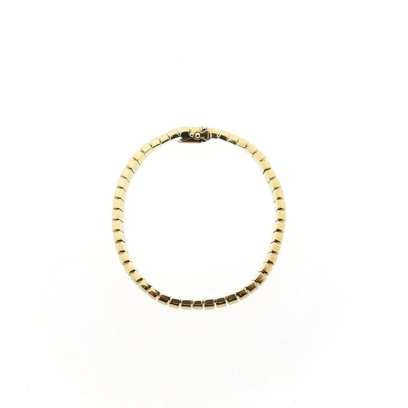 Afbeelding 3 van Gouden fantasieschakel armband