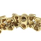 Image 9 of Two-tone gold fantasy bracelet with 0.525 ct diamond.