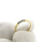 Image 7 of Gold ring with diamond | 0.09 ct.