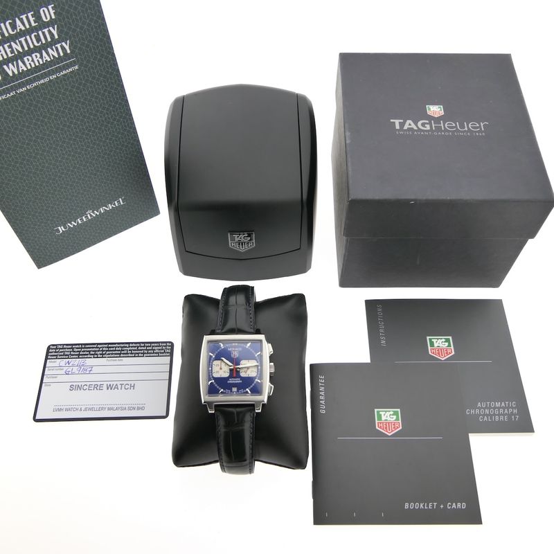 Image 4 of TAG Heuer Monaco CW2113; Chronograph men's watch
