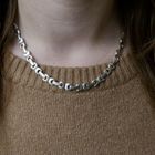 Image 9 of Silver fantasy link chain.