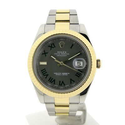 Image 1 of Rolex Datejust II 'Wimbledon' 116333; Gold/steel men's watch