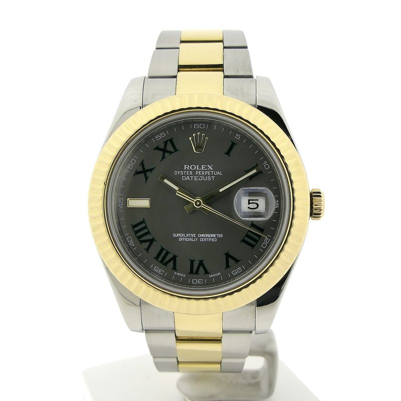 Image 1 of Rolex Datejust II 'Wimbledon' 116333; Gold/steel men's watch