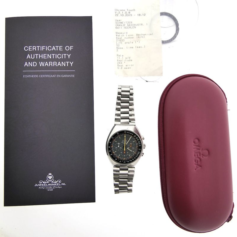 Image 16 of Omega Speedmaster Mark II 'Racing Dial'; Vintage chronograph men's watch