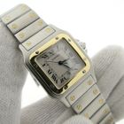 Image 5 of Cartier Santos Galbee; 18k. gold/steel watch
