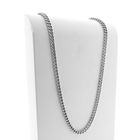 Image 3 of Silver gourmet link chain.
