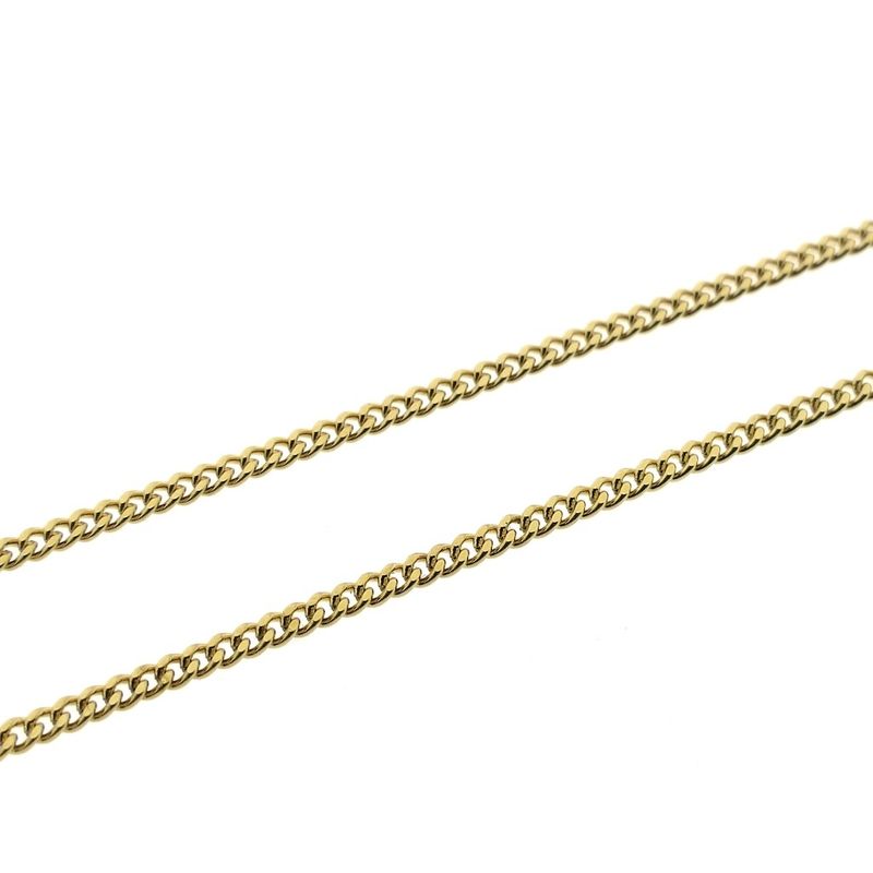Image 3 of Gold gourmet link chain | 42.5 cm