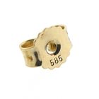 Image 5 of Gold heart stud earrings