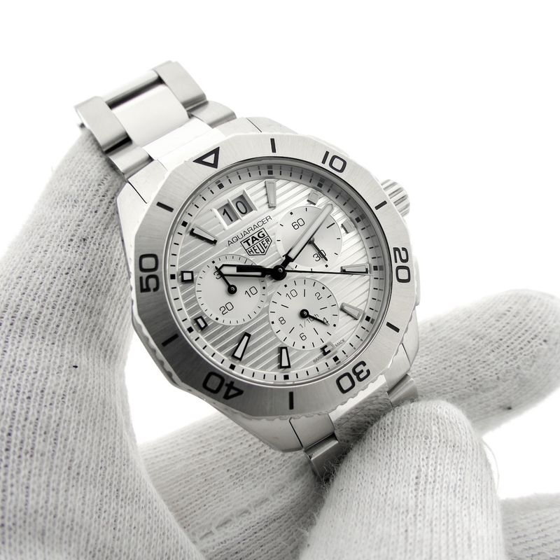 Image 9 of TAG Heuer Aquaracer Professional Chronograph CBP1111; Chronograph men's watch