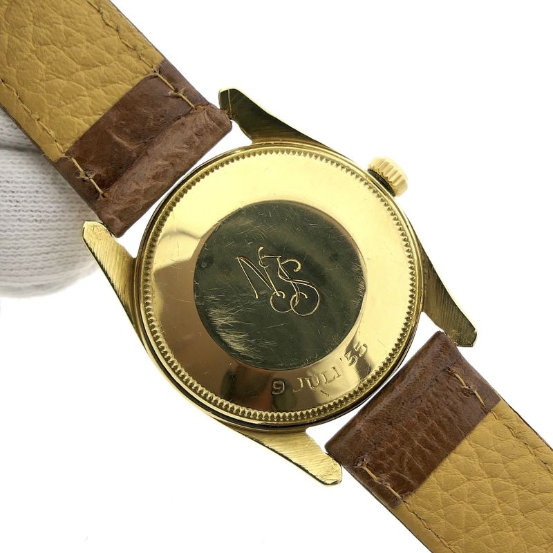 Image 7 of Rolex Oyster Perpetual 6290; Vintage 18k automatic watch from 1955