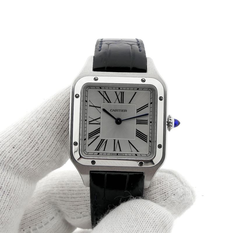 Image 11 of Cartier Santos Dumont WSSA0022; Men's watch